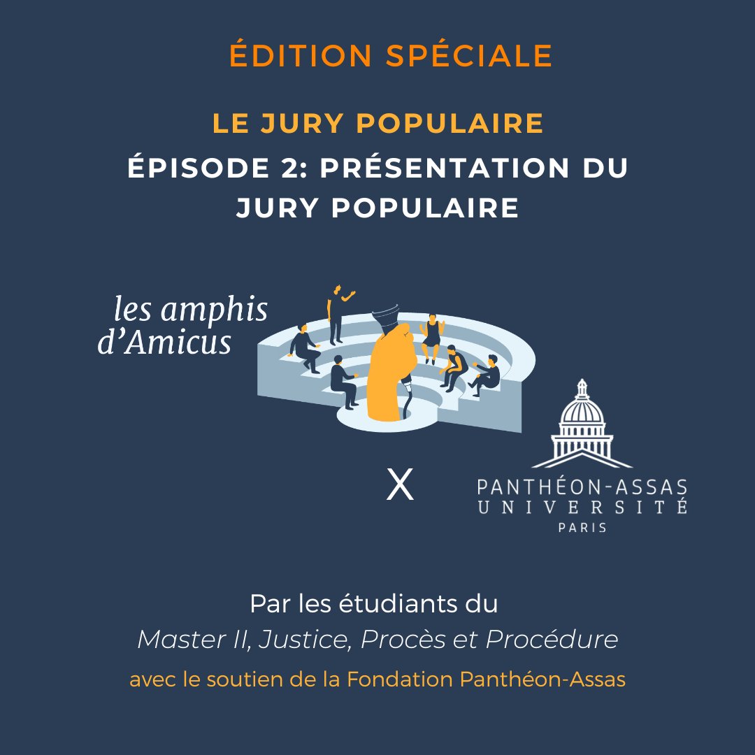 Les étudiants de <a href="/AssasUniversite/">Panthéon-Assas université</a> vous répondent 👉 Le Jury Populaire | Présentation du Jury Populaire 2/5) --> radio.amicus-curiae.net/podcast/episod…