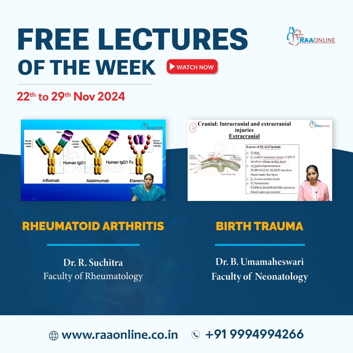 Raaonline's tweet photo. Learn Free Lecture of the Week. Valid till 22nd to 29th November 2024.
https://t.co/ccKa7yBlci
Play Store Link:
https://t.co/9HpP9UIJTg
Apple Store Link:
https://t.co/cJNvPDDAim
Contact: +91-9994994266
#raamed #freelecture #lectureupdate #medicalstudent #paediatrics https://t.co/DWZVjrGghZ