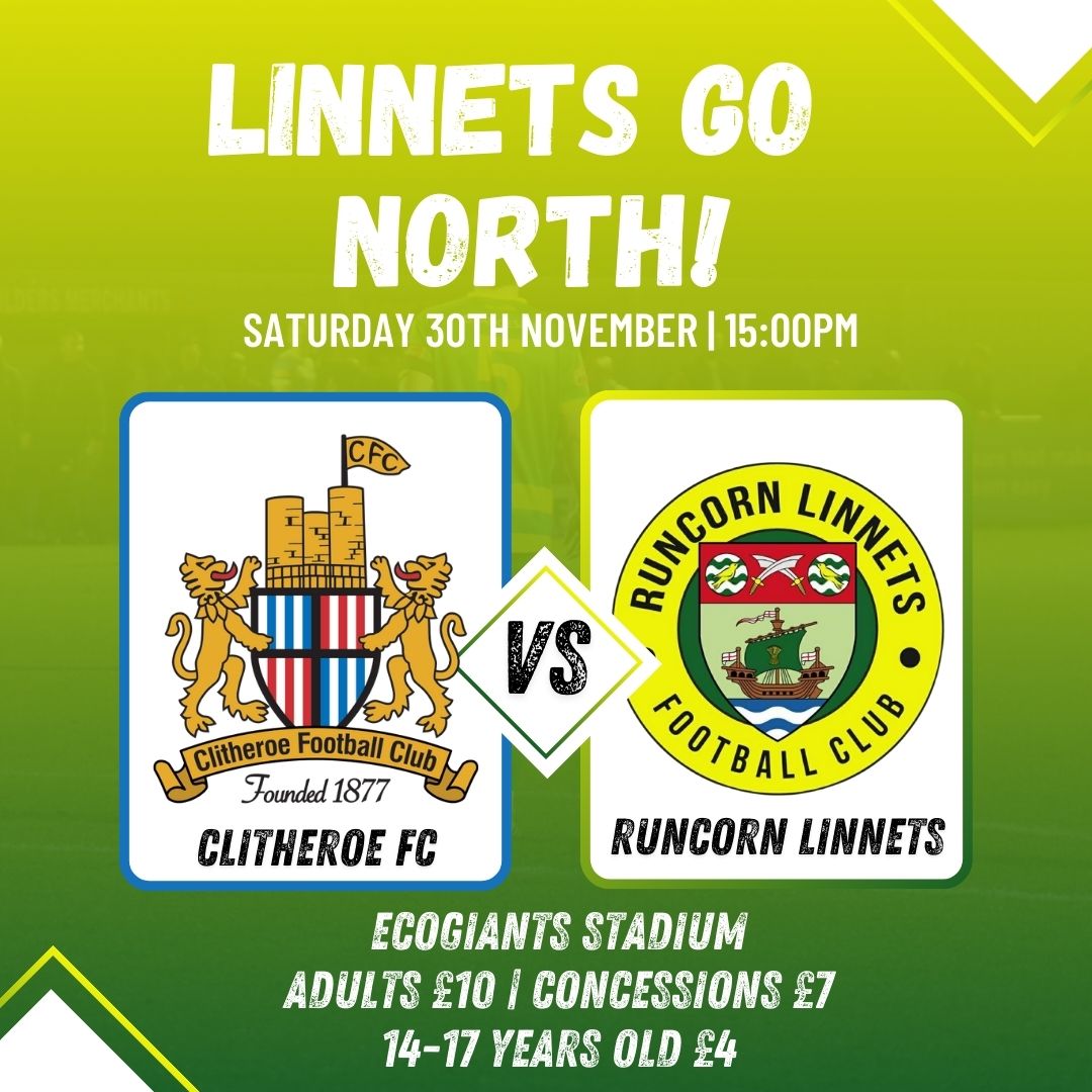 RuncornLinnets's tweet photo. ⚽️🚗 | LINNETS HEAD NORTH

This weekend sees us take the trip up to @ClitheroeFC with another difficult game ahead of Kay's Army. https://t.co/oaxQyOVdLn