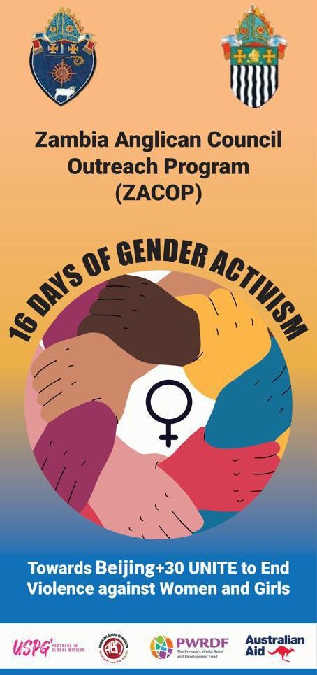 Zambia Anglican Council Outreach Program (ZACOP) (@zacop16) on Twitter photo <a href="/ZACOP16/">Zambia Anglican Council Outreach Program (ZACOP)</a> joins the rest of the World in launching the 16 Days of Activism Against Gender Based Violence under the theme "Towards Beijing +30: UNiTE to End Violence Against Women and Girls.
<a href="/ZACOP16/">Zambia Anglican Council Outreach Program (ZACOP)</a>, working together with it's Partners is committed to ending Gender Based Violence. <a href="/ZACOP16/">Zambia Anglican Council Outreach Program (ZACOP)</a> joins the rest of the World in launching the 16 Days of Activism Against Gender Based Violence under the theme "Towards Beijing +30: UNiTE to End Violence Against Women and Girls.
<a href="/ZACOP16/">Zambia Anglican Council Outreach Program (ZACOP)</a>, working together with it's Partners is committed to ending Gender Based Violence.