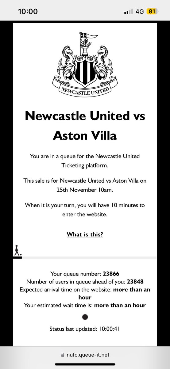 Chrismarshnufc's tweet image. Nufc mental no chance of general sale again