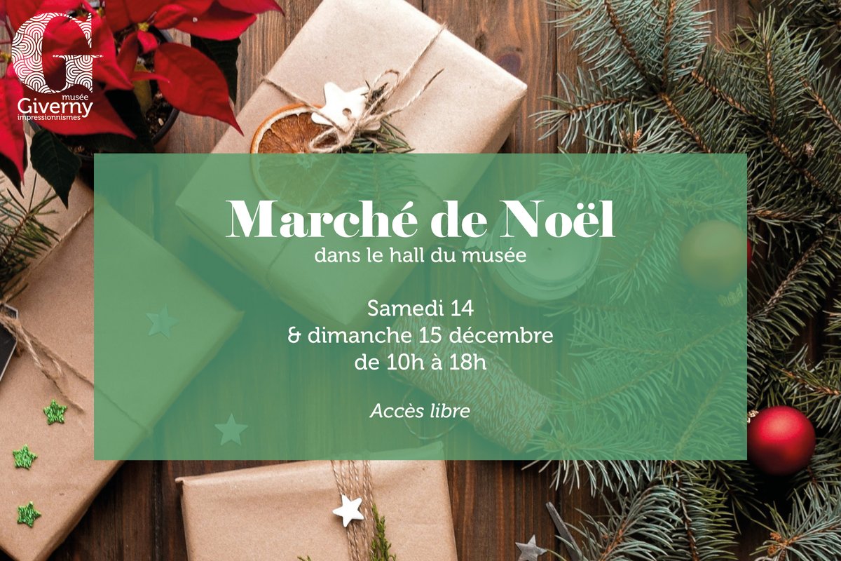#Événement | Le #musée organise son marché de Noël ! Les 14 et 15 déc. de 10h à 18h, le savoir-faire normand sera à l’honneur, avec la participation d’une dizaine d’artisans et de producteurs locaux qui vous feront découvrir leurs créations dans une ambiance joyeuse et festive.