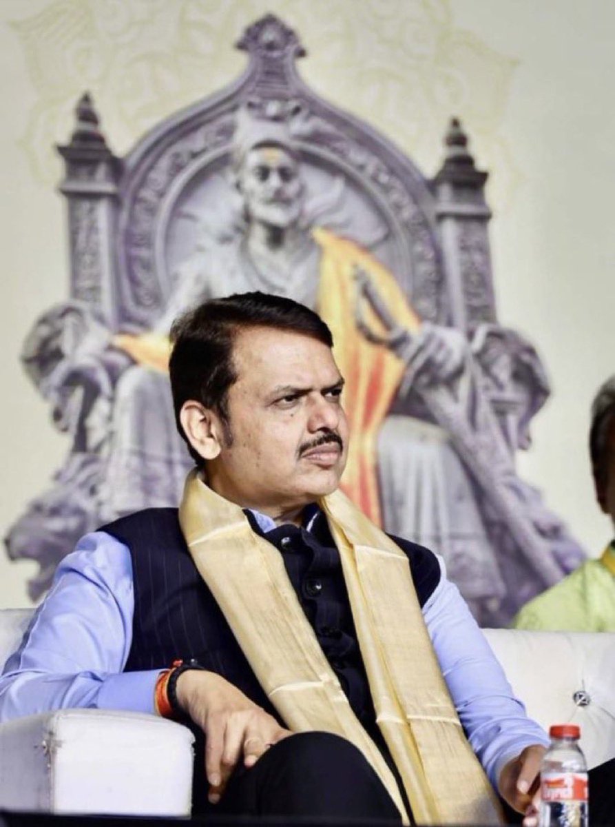 One and only One leader in Maharashtra who has got more than 100 seats in three consecutive elections 

Who has a vision for one trillion economy 

Who follows the principles of Chhatrapati Shivaji Maharaj &amp; Dr Babasaheb Ambedkar 

Who actually knows how to silence Jihadis and