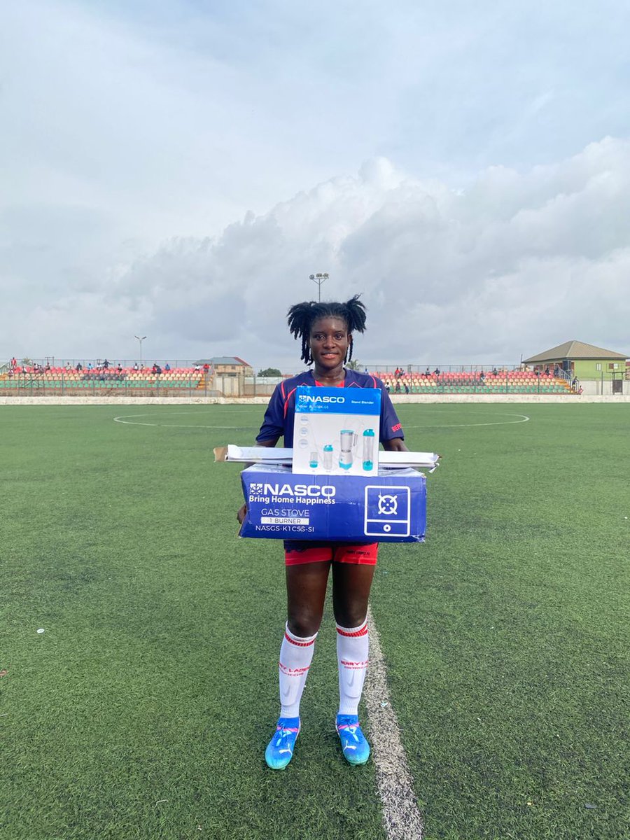 Deborah Annoh was voted the MVP over the weekend in the Ghana Women’s Premier League after another top performance.

Although her side lost, The young Center Back was the best on the pitch. Almost every game is a masterclass!

Congratulations 'The Wall' 👏🏻 

#ClavaSports