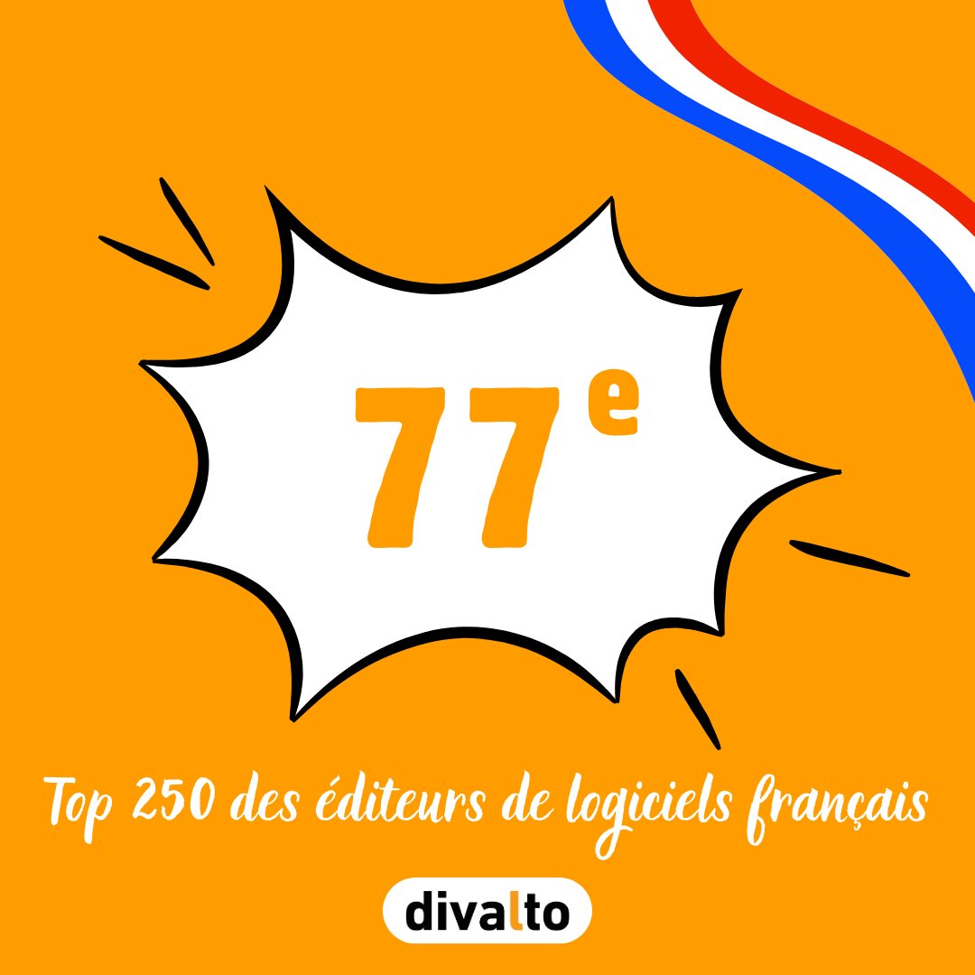 🏆77e dans le Top 250 des éditeurs de logiciels français <a href="/EYnews/">EY</a> - <a href="/numeum_/">numeum</a>  !
Cette progression confirme notre position d'acteur majeur des solutions #ERP et #CRM pour accompagner la digitalisation des PME et ETI.
Contactez nos experts : divalto.com/formulaire-de-…