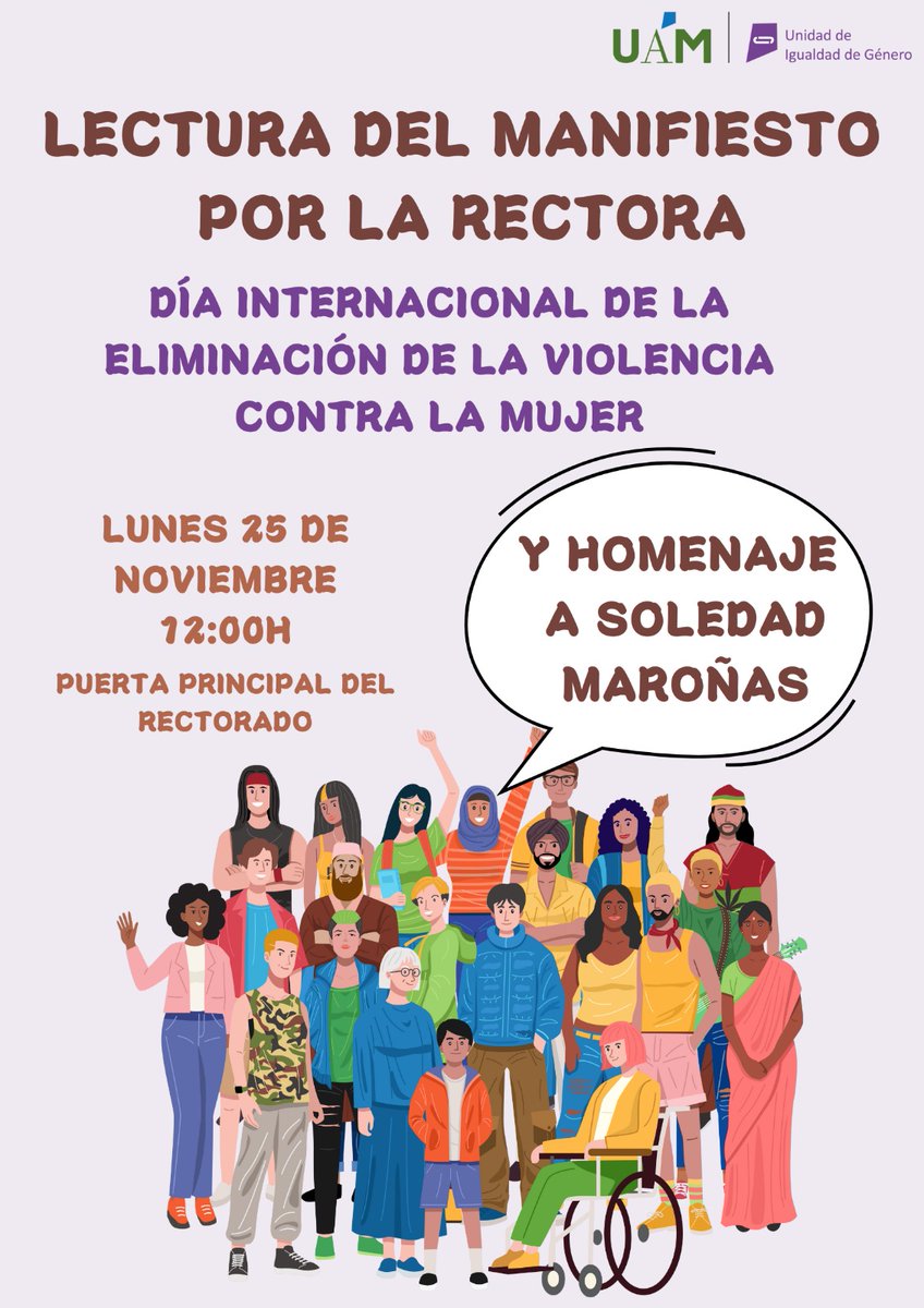 Te esperamos a partir de las 12h en el Rectorado.