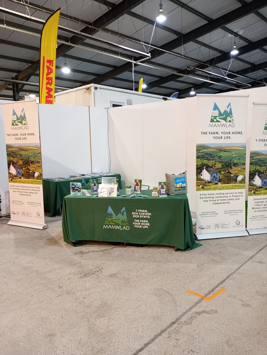 Come and visit us in the South Glamorgan Exhibition Hall at the Royal Welsh Winter Fair!