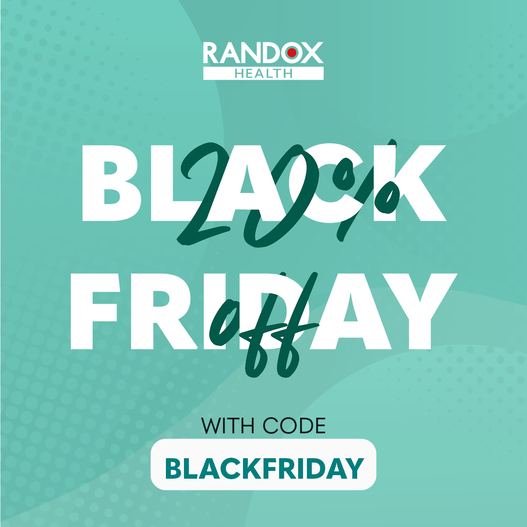 Black Friday sale has started ‼️ Save 20% off all health checks with code BLACKFRIDAY. Shop now at randoxhealth.com

Offer valid until Mon 2nd Dec 2024