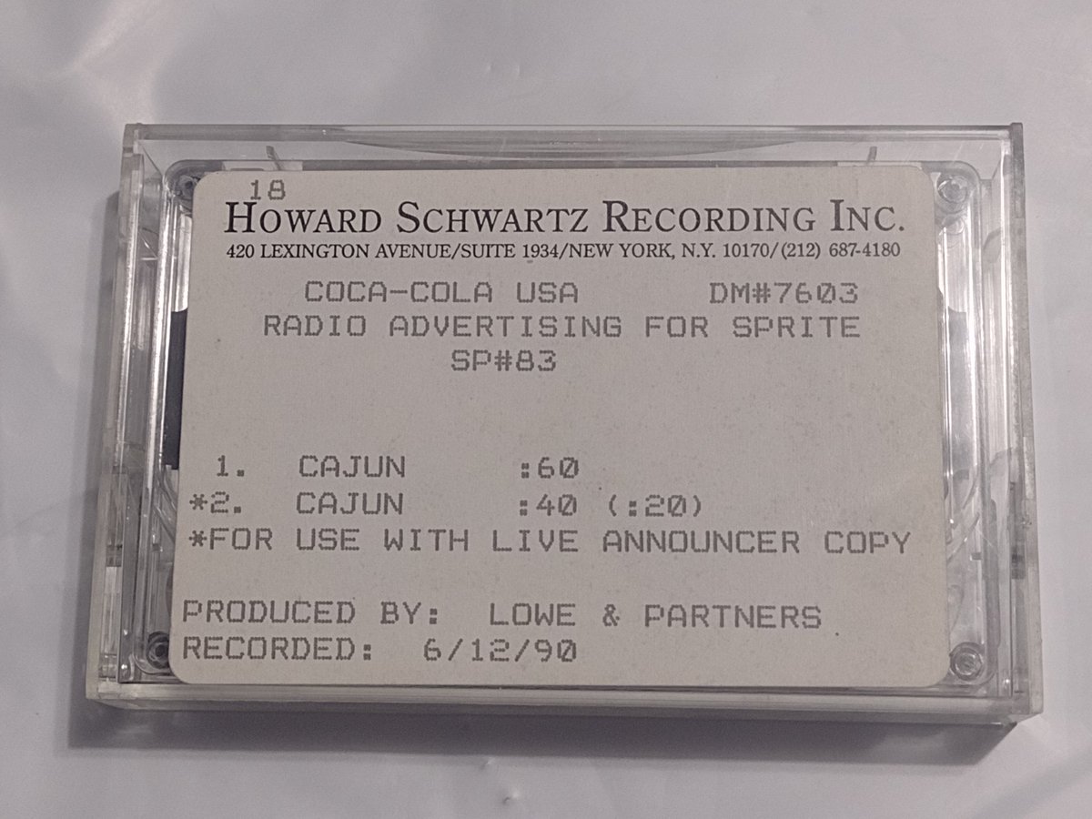 TheRyanSheriff's tweet photo. @CocaCola Hey Coca Cola I found some old cassettes with advertisements that used to be played on the radio for your products. https://t.co/wbwcgtocRm
