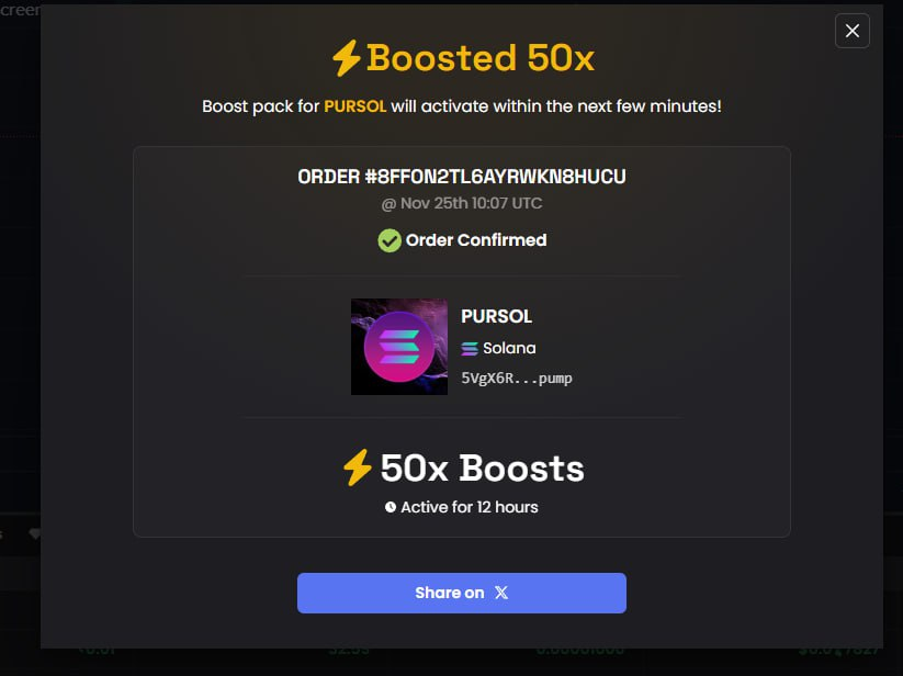 PrpleSolana's tweet photo. $PURSOL boosted to 50x!

https://t.co/htgLlisgnZ

https://t.co/zwcOC0mq13 https://t.co/NZzdgji94K