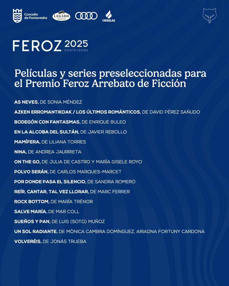 Premios Feroz tweet media