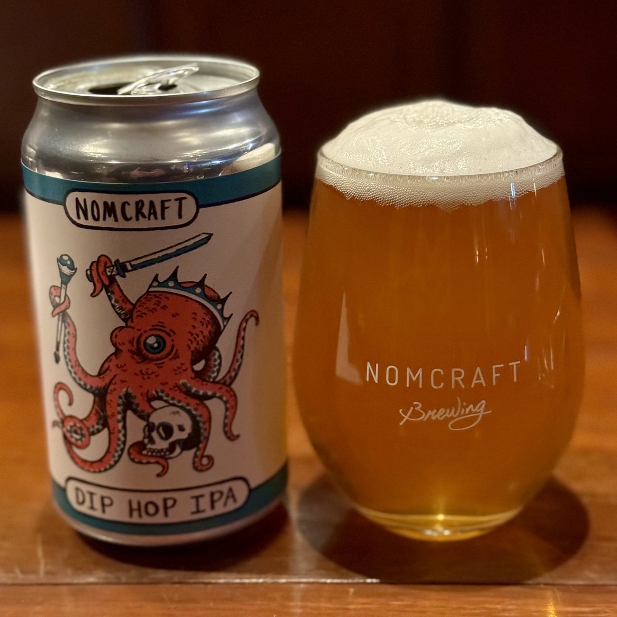 k97025's tweet photo. #craftbeer 
#NomcraftBrewing 
#DipHopIPA 
#OctopusKing
#DrikLocalBeer https://t.co/c0Dr1SIJAs