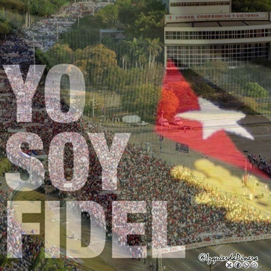 En cada rincón de mi tierra,
en cada suspiro del viento,
resuena un eco sincero,
un grito de lucha y aliento.
"Yo soy Fidel", dice el pueblo,
con fuerza, con fe y con razón,
en cada mirada valiente,
en cada latido del corazón.
#FidelPorSiempre
#IzquierdaPinera 🤝#IzquierdaLatina