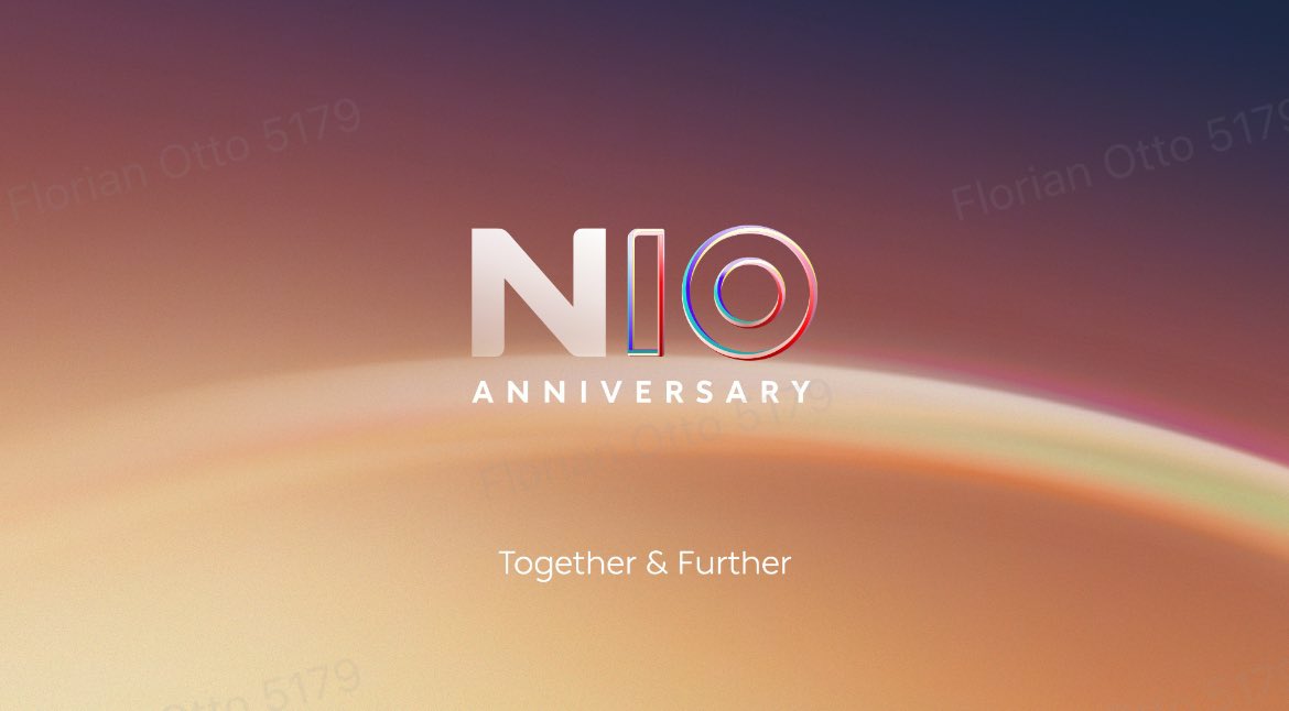 flotto2508's tweet image. Party🎉🎉🎉#NIOs 10th anniversary. What a ride. And we have only just begun 🎯