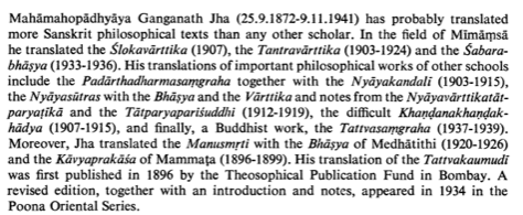 GangesHistory's tweet photo. Ganganath Jha (1872 – 1941) is considered to have translated the most Sanskrit than any other scholar. He specialised in the translation of philosophical texts in particular and also worked as the librarian of Raj Darbhanga. https://t.co/TeCOh0Vv50