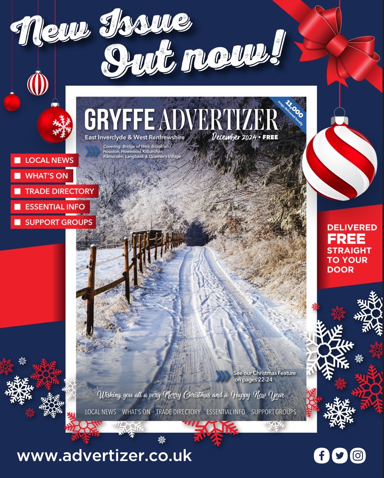 GryffeAds's tweet photo. The December issue of the Gryffe Advertizer should have been delivered by the weekend! 😁 You can also check out our new e-edition here: https://t.co/CJmwDEAHUf https://t.co/o95pbqMDMU