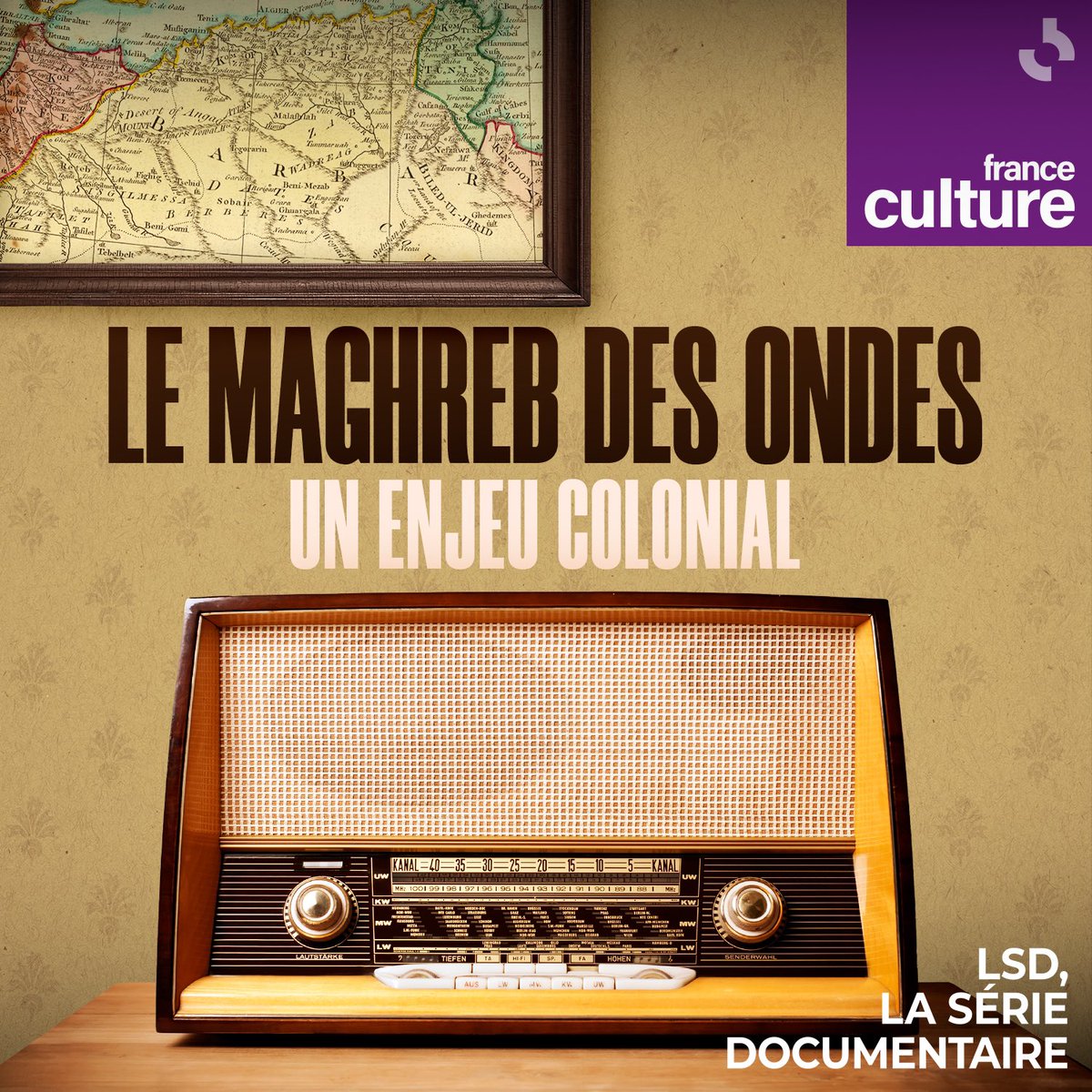 « Le Magheb des Ondes » c’est aujourd’hui 🥳. À partir de 16h en podcasts sur le site et les appli et à partir de 17h en direct sur <a href="/franceculture/">France Culture</a> 
Une série LSD en 8 épisodes qui raconte comment la radio a accompagné le Maghreb vers l’indépendance.

radiofrance.fr/franceculture/…