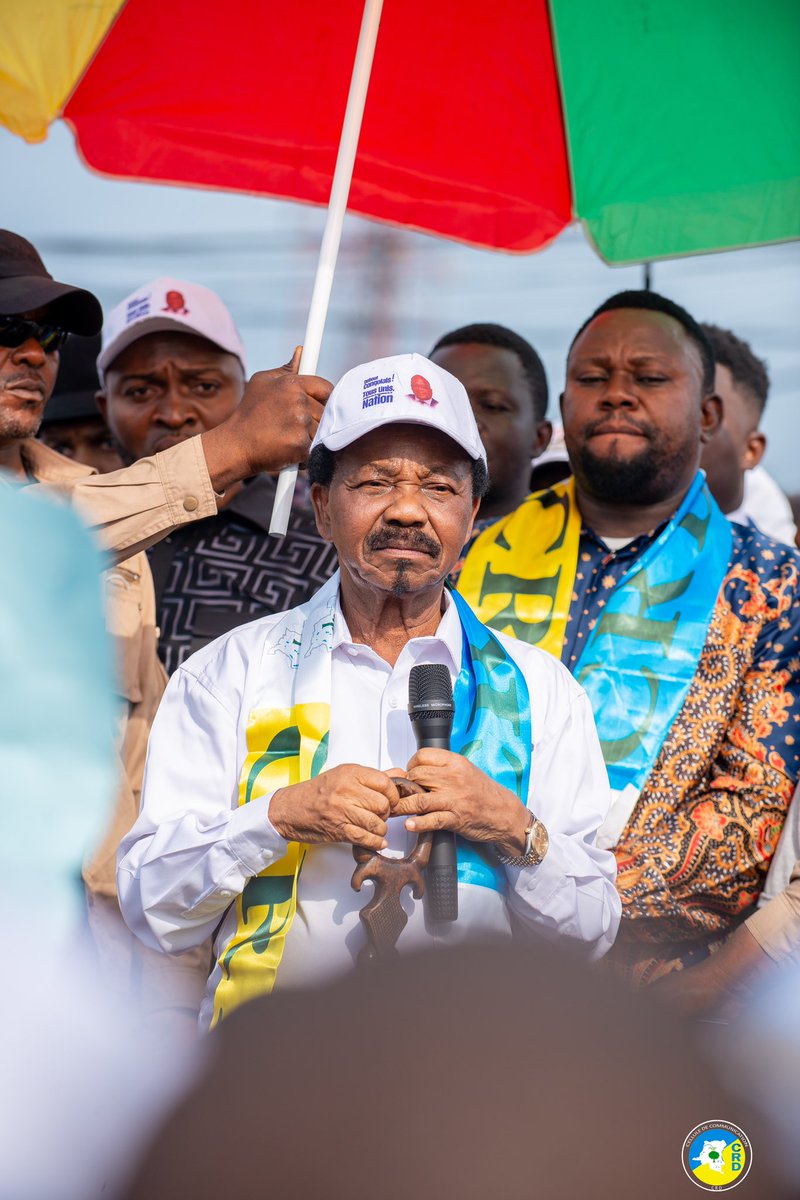 KanyindaPat's tweet photo. Ds un stade refoulant du monde, hier à Masina, l’allié fidèle et loyal du Chef de l’État @Fatshi20, Christophe Mboso a lâché :

“NOUS ALLONS ORGANISÉ LE RÉFÉRENDUM POPULAIRE. ET VOUS, PEUPLE SOUVERAIN, VOUS ALLEZ TRANCHÉ !”🔥

L’opposition et @TataCardinal sont en débandades !🤣 https://t.co/6zBxBV4Mzg