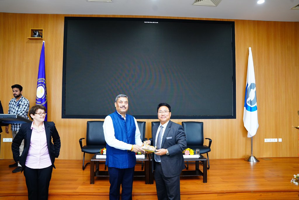 Shri Surjit Bhujabal, Member (Customs), CBIC, &amp; Special Secretary to GoI,  inaugurated and delivered the keynote address at the WCO Regional Train-the-Trainers Workshop on Illegal Wildlife Trade (IWT) in the presence of Shri Gaigongdin Panmei, Principal Director General of NACIN;