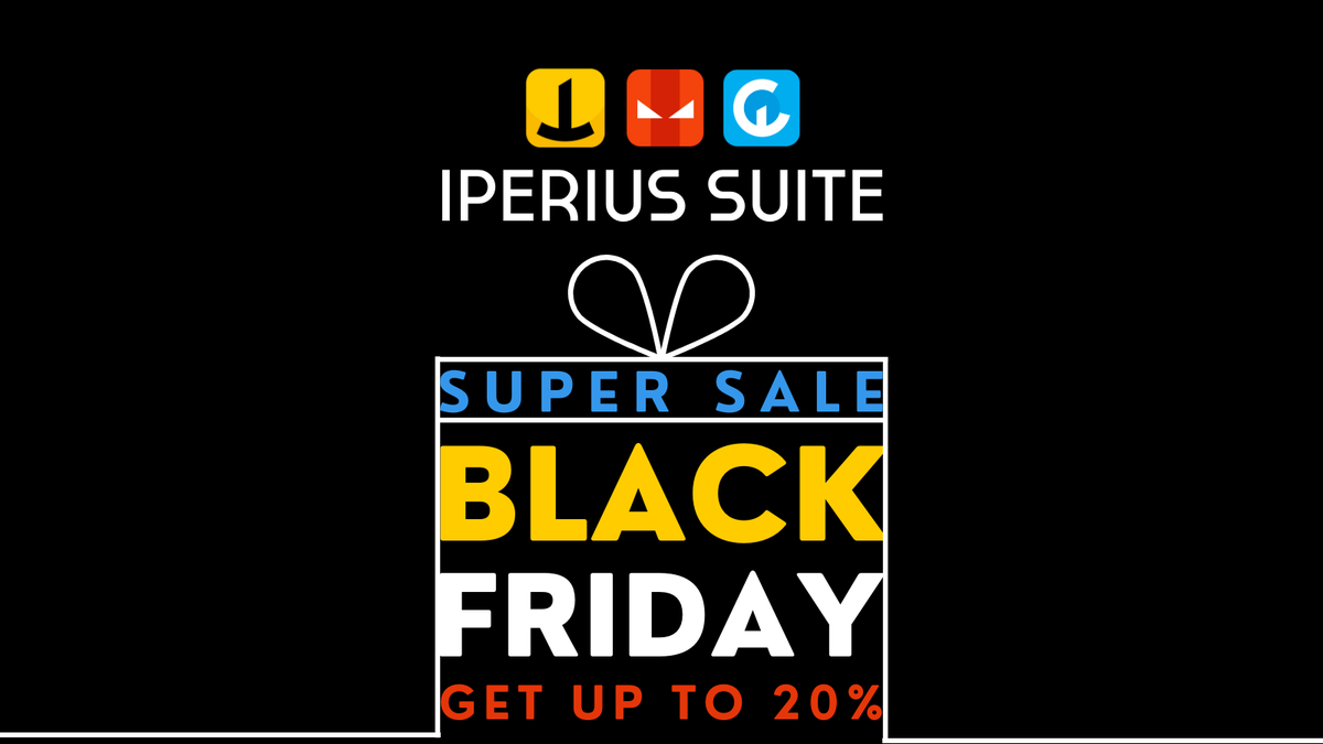 IperiusBackup's tweet photo. #BlackFriday is HERE at Iperius!  

Get 20% OFF on #IperiusBackup, #IperiusRemote, &amp; #IperiusConsole!  

Now’s the time to level up your #DataProtection  and #RemoteAccess.  

👉 Grab your discount today! Offer only valid until 1 December.

#BlackFridayDeals #MSP #remotecontrol https://t.co/BeYlZWp4An