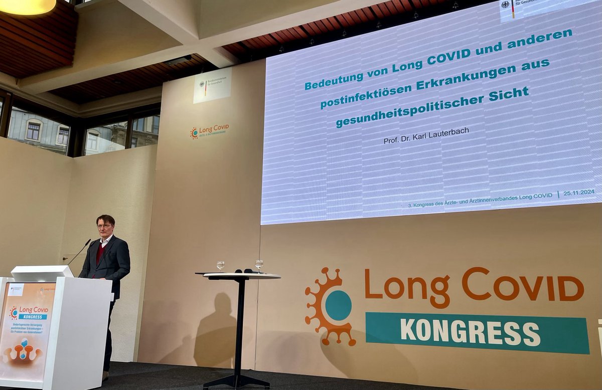 Heute wichtiger #LongCovid Kongress in Berlin. Wissenschaftliche Erkenntnisse aus allen Bereichen werden ausgewertet. Über die Ergebnisse werden auch auf unserer Website bmg-longcovid.de berichten.