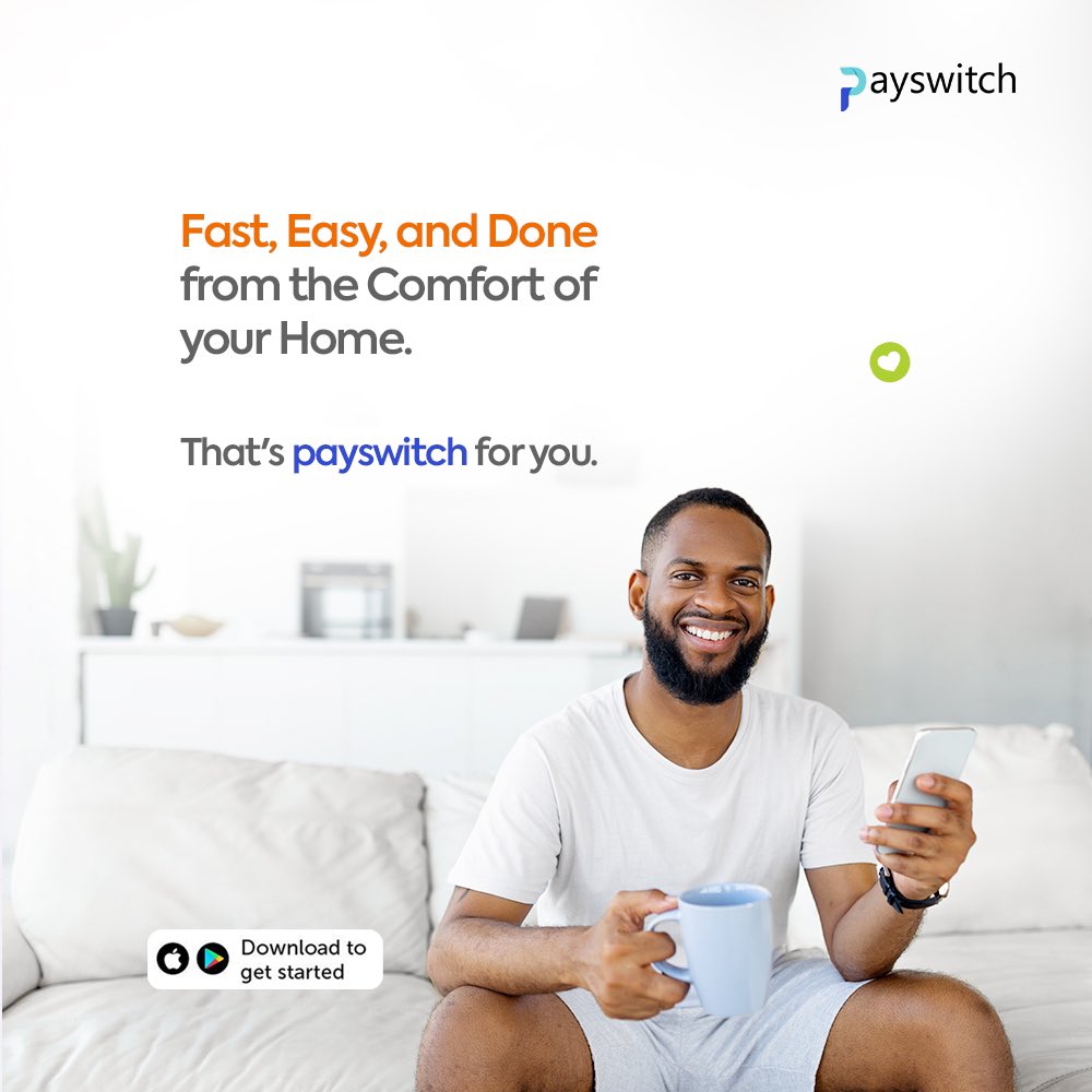 payswitchHQ's tweet photo. Your online payments just got faster and easier ensuring your convenience wherever you are.π
download the app to get started!
#Payswitch
#Fintech #DigitalBanking #MobilePayments #FinancialTechnology #BankingApp https://t.co/RIjV7V99ya