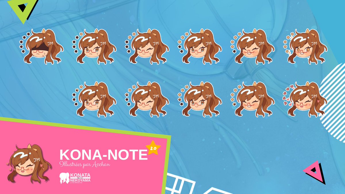 KonataNekoyama's tweet image. ✨ En plus d'apporter un rafraîchissement visuel nécessaire, ces nouvelles Kona-Note incluent désormais les demi-étoiles, beaucoup demandées par la rédaction ✨