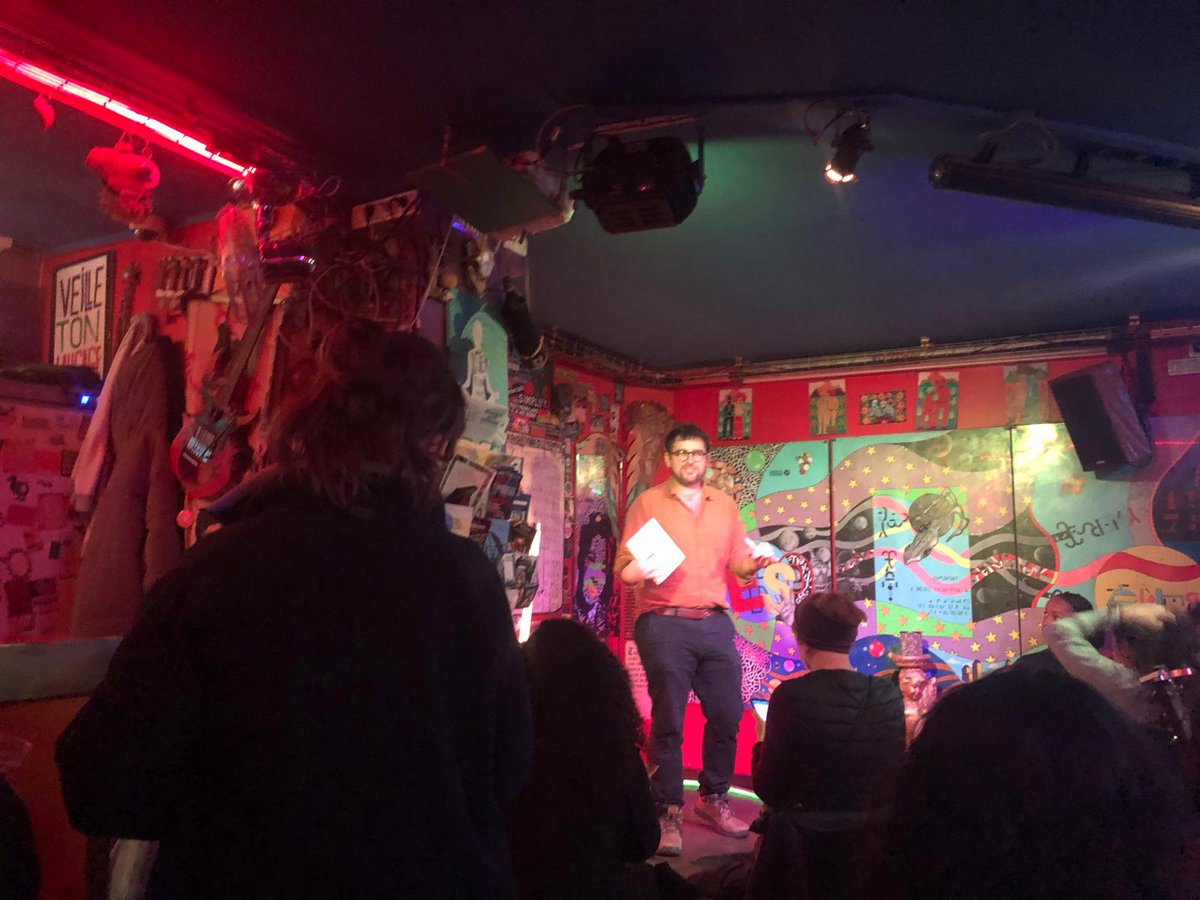 Our Paris contingent recently had a fun evening <a href="/ParisLitUp/">Paris Lit Up</a> and are plotting a Paris event in 2025. Make sure to sign up to our newsletter to keep track of all our events
<a href="/brecht_dp/">Brecht De Poortere</a> <a href="/bdiggswrites/">Barbara Diggs</a> <a href="/AtTheInkwell/">At The Inkwell</a> 
Coming to a European city near you soon....