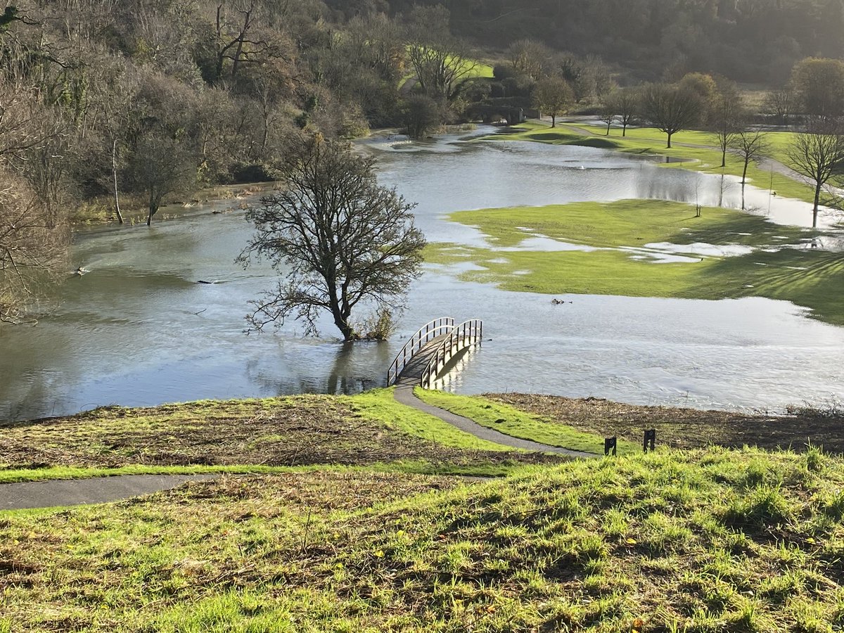 colinsmithcs's tweet photo. The sun may be out @Manorgolfclub but the aftermath of ‘Bert’ has left its toll🫣Many Greenkeepers out there doing their best but the flooding &amp; fallen debris is everywhere 👇 https://t.co/U6veBXMKym
