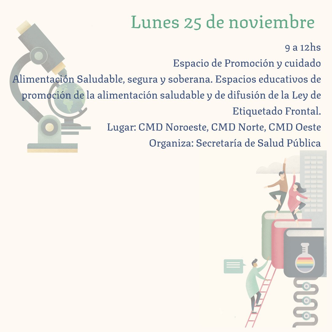 Comienza la semana con actividades y propuestas que vuelven a nuestra ciudad más educadora! 
Toda la agenda en: rosario.gob.ar/inicio/dia-int…