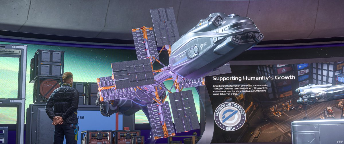 ninjedy's tweet photo. Dream big.

@RobertsSpaceInd #StarCitizen #HullC #IAE2954 https://t.co/hvw39vmpNm