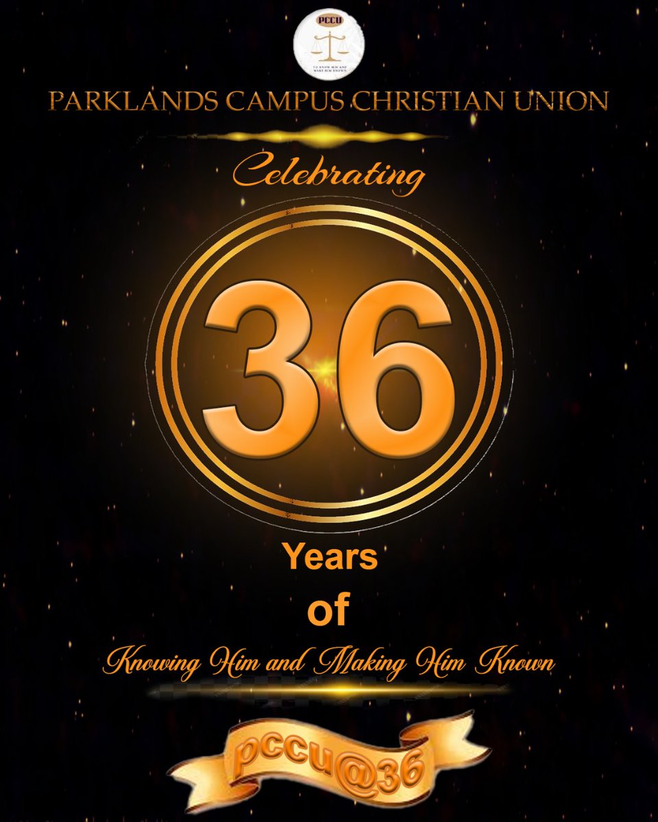 🎉 Join us as we celebrate PCCU@36!
A day to honor God’s faithfulness through the years and reconnect with PCCU associates.
🗓️ Date: 1st December 2024
📍 Venue: UON Parklands Campus, Lecture Theatre
#PCCUAt36 #FaithfulThroughGenerations #KnowingHimandMakingHimKnown #AssociatesDay