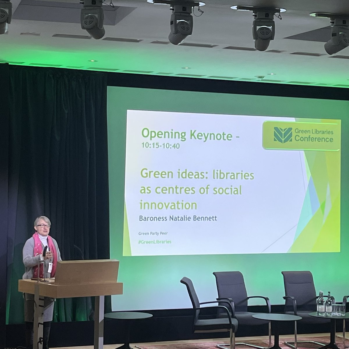 Nicky Philpott (@nicky_philpott) on Twitter photo Delighted to be sharing the <a href="/GreenerNHS/">Greener NHS</a> journey with librarians <a href="/britishlibrary/">British Library</a> today. <a href="/natalieben/">Natalie Bennett</a> starting the day ‘you have on your shelves ideas for how we can live differently. There are enough resources for all of us, if we share equally’ #greenlibraries Delighted to be sharing the <a href="/GreenerNHS/">Greener NHS</a> journey with librarians <a href="/britishlibrary/">British Library</a> today. <a href="/natalieben/">Natalie Bennett</a> starting the day ‘you have on your shelves ideas for how we can live differently. There are enough resources for all of us, if we share equally’ #greenlibraries