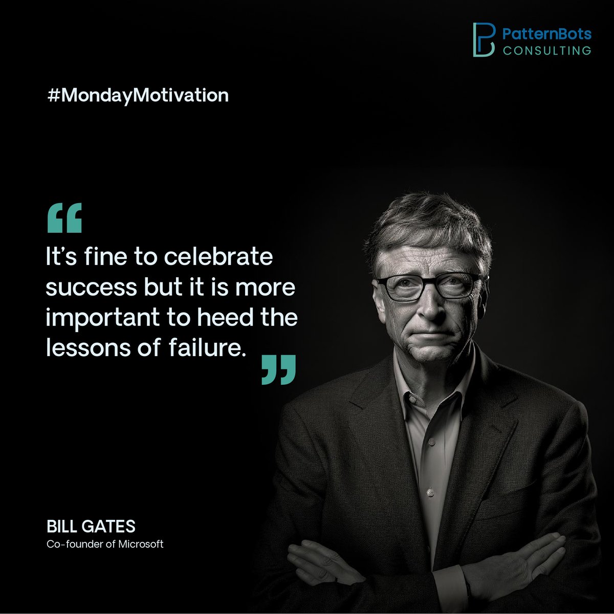 patternbots's tweet photo. #BillGates, a renowned technologist, business leader, and philanthropist, co-founded #Microsoft alongside #PaulAllen. His philosophy emphasizes on continuous learning and resilience, a belief beautifully encapsulated in this quote.
.
.
.
#MondayMotivation #InnovationInspiration https://t.co/q6Tv8Gcbg7