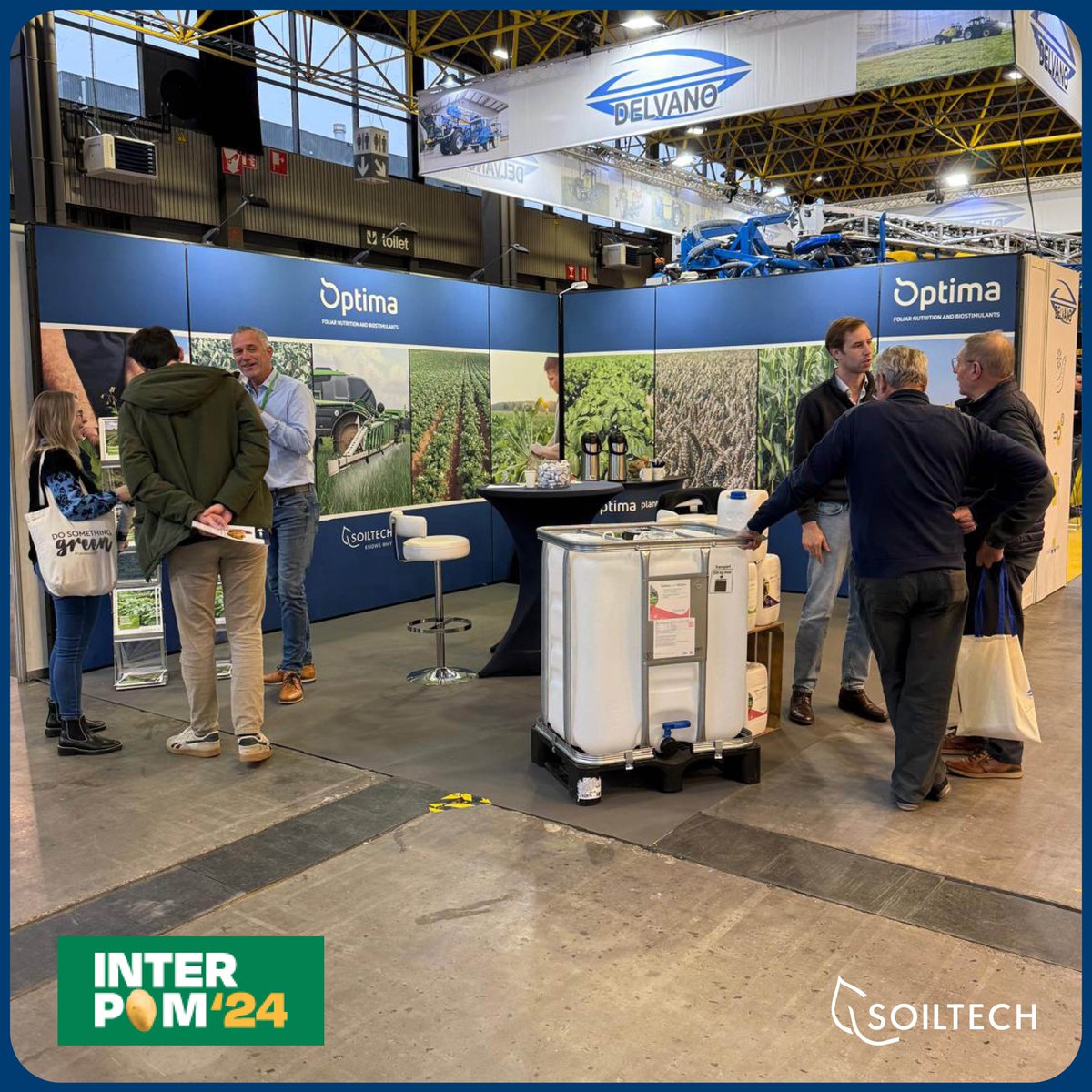 soil_tech's tweet image. Visit us at Interpom, booth 669, on November 24, 25 and 26 in Kortrijk Xpo, Belgium and hear what our foliar fertilisers do in potato cultivation. #interpom24 is the most specialized indoor trade fair for the potato sector in Europe where the entire chain is represented.