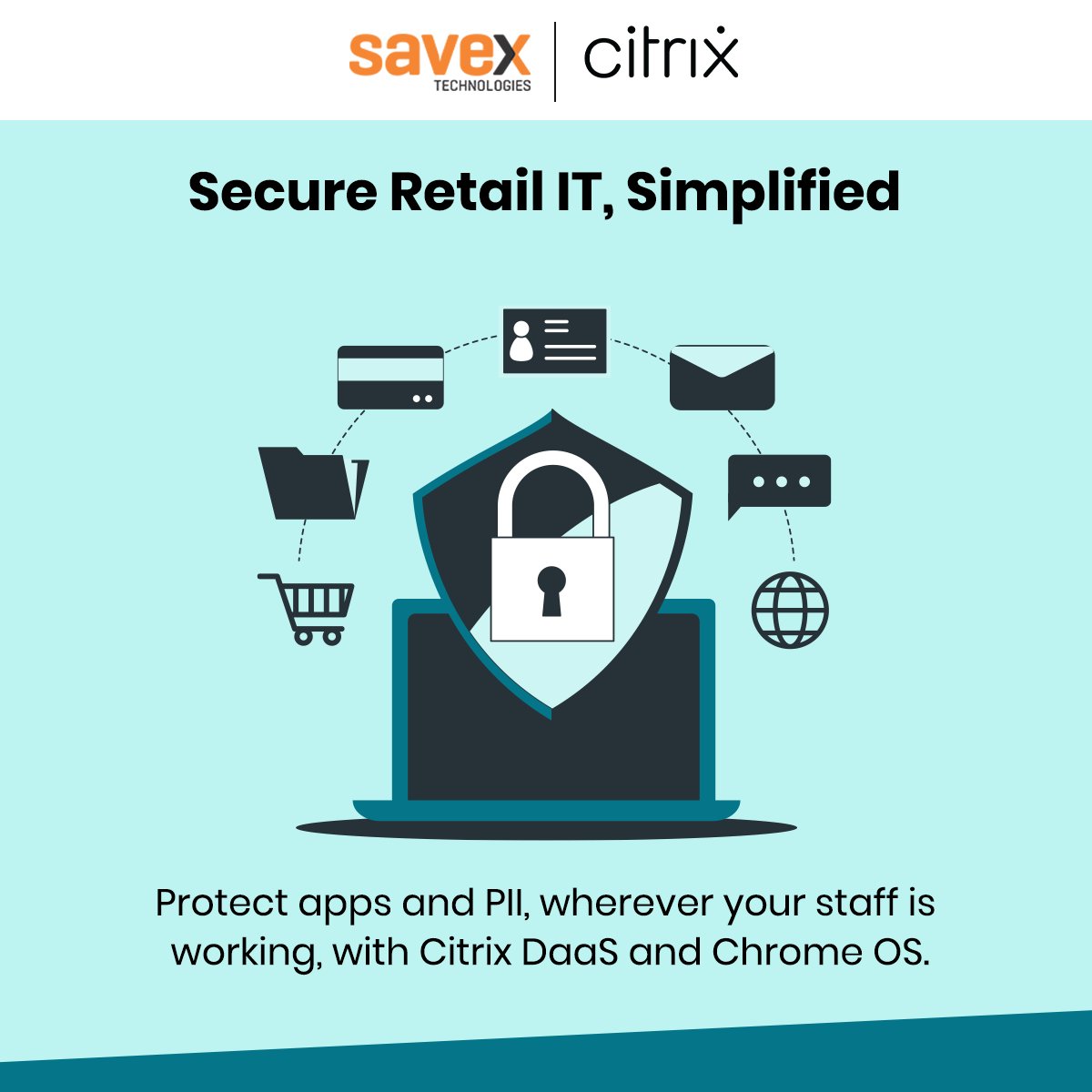 SavexTechnology's tweet image. Simplify and secure your retail operations with Citrix DaaS and Chrome OS! Empower hybrid workstyles, protect apps and PII, and streamline your IT experience. Watch now: citrix.com/platform/citri…

#RetailInnovation #HybridWork #SecureOperations #CitrixDaaS