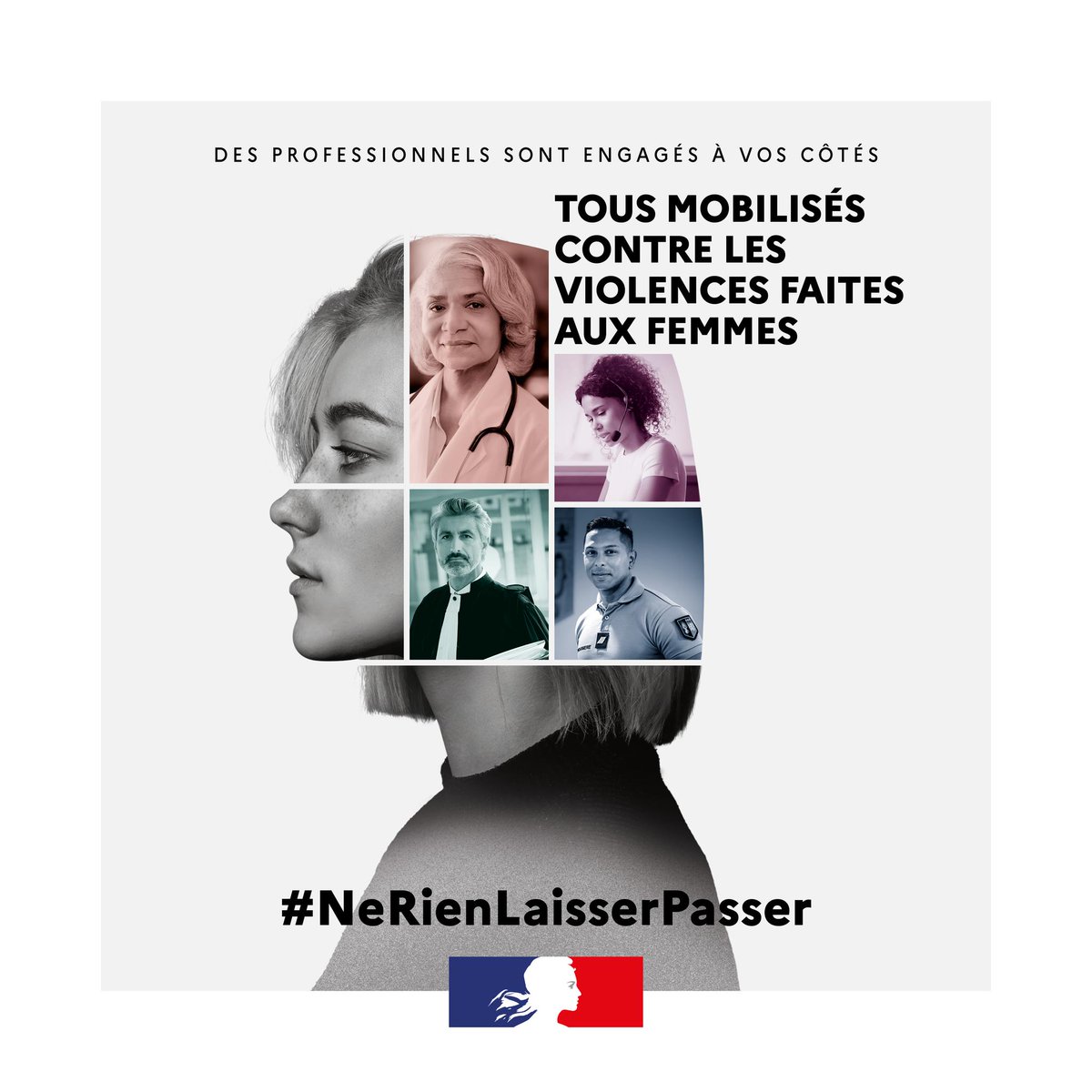 Tous.tes mobilisé.e.s contre les violences faites aux femmes, aujourd'hui mais aussi les autres jours.
#NeRienLaisserPasser arretonslesviolences.gouv.fr