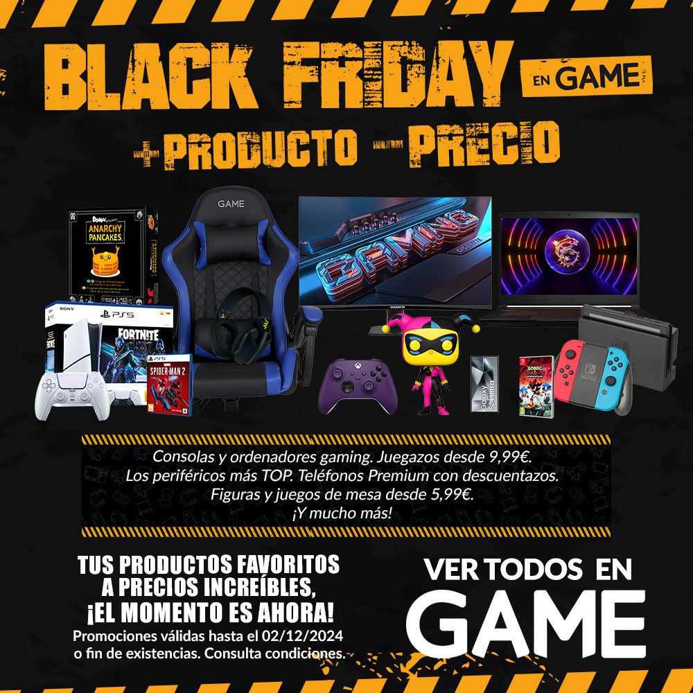 CCTHADER's tweet photo. 📣 ¡Ya han empezado las ofertas por el Black Friday! ¡Échale un vistazo a los súper precios en tecnología y gaming 🖥🎮 de @VideojuegosGAME Thader! 📍🧡 #CCThader #SueñaEnThader https://t.co/GoO0k93Tgo
