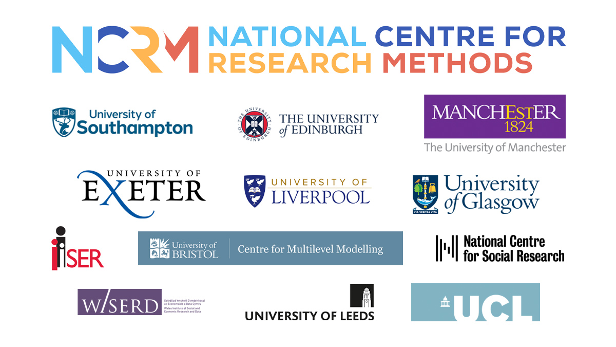 NCRM (@ncrmuk) on Twitter photo NCRM's #ResearchMethods training is delivered by our core partnership, plus nine additional partners:
Centre for Multilevel Modelling (<a href="/SOEBristol/">School of Education | University of Bristol</a>)
<a href="/ExeterQStep/">Centre for Computational Social Science</a>
<a href="/iseressex/">ISER</a>
<a href="/livuniengage/">engage@liverpool</a>
<a href="/NatCen/">NatCen</a>
<a href="/theSPHSU/">Improving Health</a>
<a href="/TimescapeA/">Timescapes Archive</a>
<a href="/UCLSocRes/">UCL Social Research Institute (SRI)</a>
<a href="/WISERDNews/">WISERD</a>
Read more: ncrm.ac.uk/about/organisa… NCRM's #ResearchMethods training is delivered by our core partnership, plus nine additional partners:
Centre for Multilevel Modelling (<a href="/SOEBristol/">School of Education | University of Bristol</a>)
<a href="/ExeterQStep/">Centre for Computational Social Science</a>
<a href="/iseressex/">ISER</a>
<a href="/livuniengage/">engage@liverpool</a>
<a href="/NatCen/">NatCen</a>
<a href="/theSPHSU/">Improving Health</a>
<a href="/TimescapeA/">Timescapes Archive</a>
<a href="/UCLSocRes/">UCL Social Research Institute (SRI)</a>
<a href="/WISERDNews/">WISERD</a>
Read more: ncrm.ac.uk/about/organisa…
