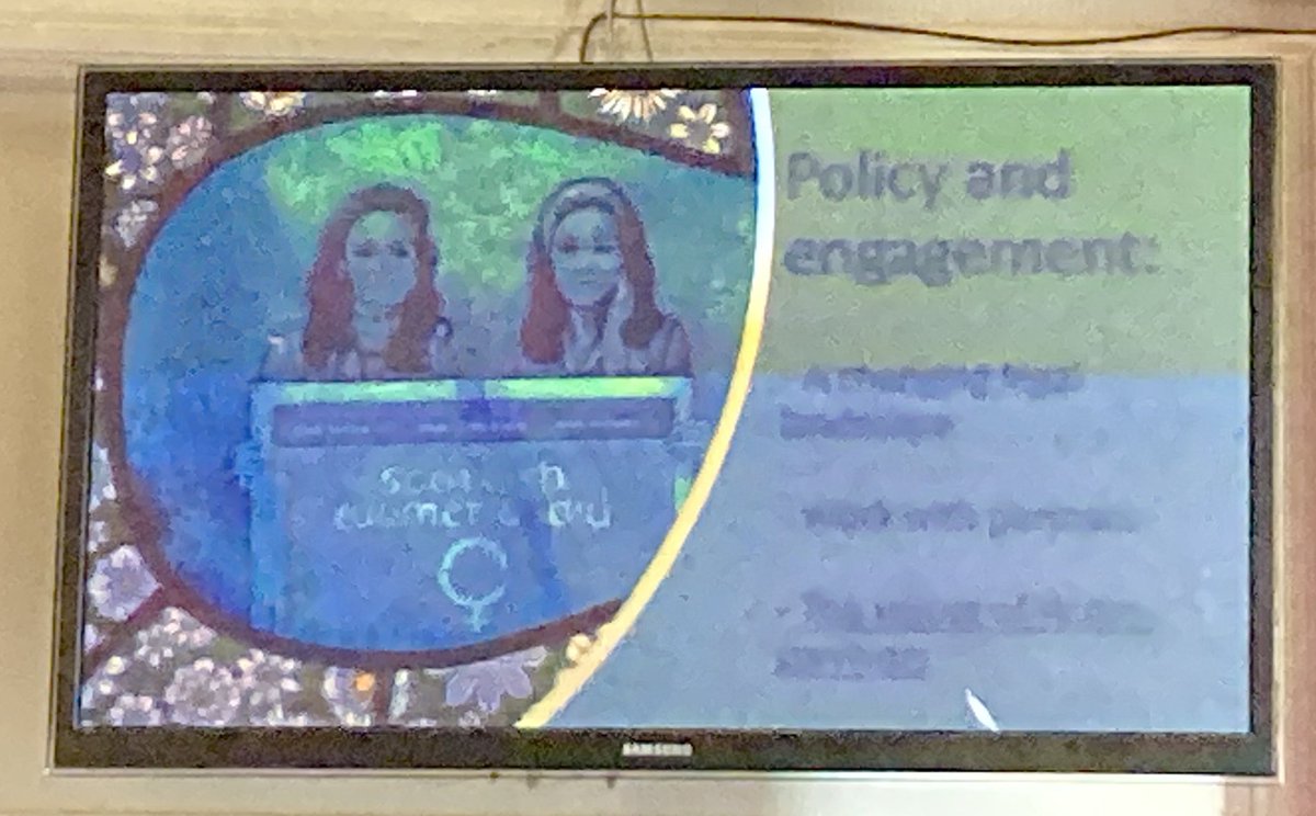 Now hearing from the Crown Prosecution Service - Procurator Fiscals Office. Working with parters and victims &amp; survivors of violence against women and girls.