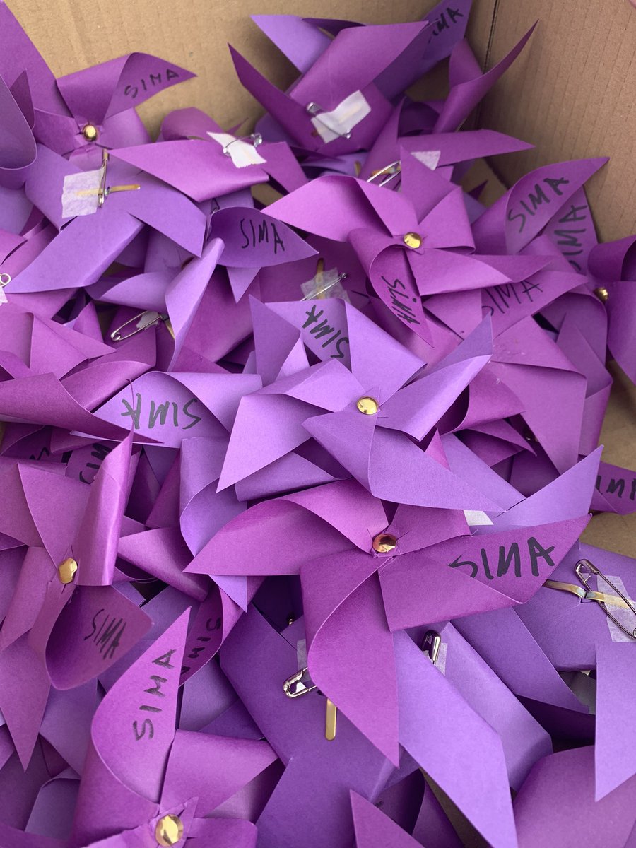 Ni una más! Contra la violencia de género, tolerancia cero 💜💜💜