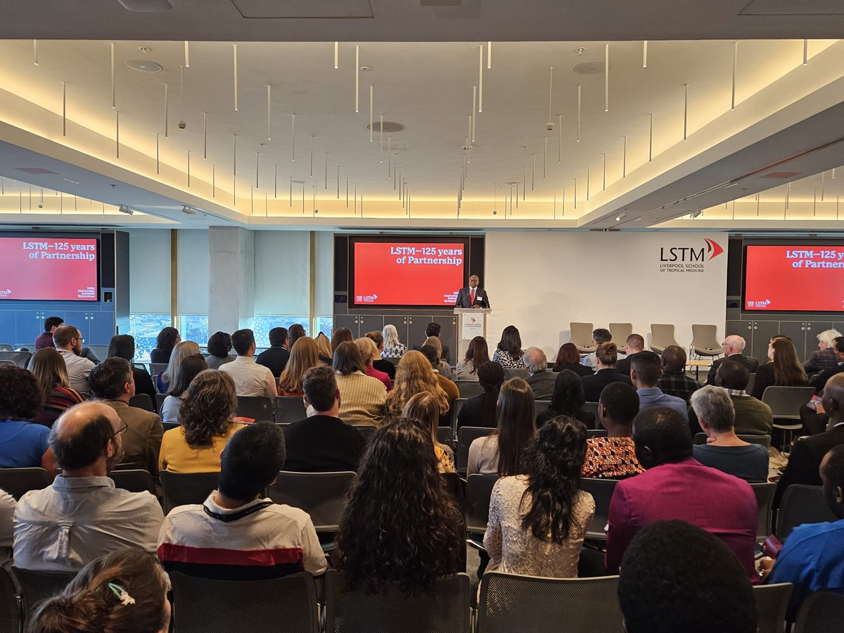 LSTM (@lstmnews) on Twitter photo "The last 30 years symbolise what it means to have true partnerships."
<a href="/MLW_Programme/">Malawi Liverpool Wellcome Programme</a>'s Professor Henry Mwandumba speaks to #125Symposium about the benefits of international co-operation.
"In this global economy, this day and age, you cannot achieve anything by working alone." "The last 30 years symbolise what it means to have true partnerships."
<a href="/MLW_Programme/">Malawi Liverpool Wellcome Programme</a>'s Professor Henry Mwandumba speaks to #125Symposium about the benefits of international co-operation.
"In this global economy, this day and age, you cannot achieve anything by working alone."