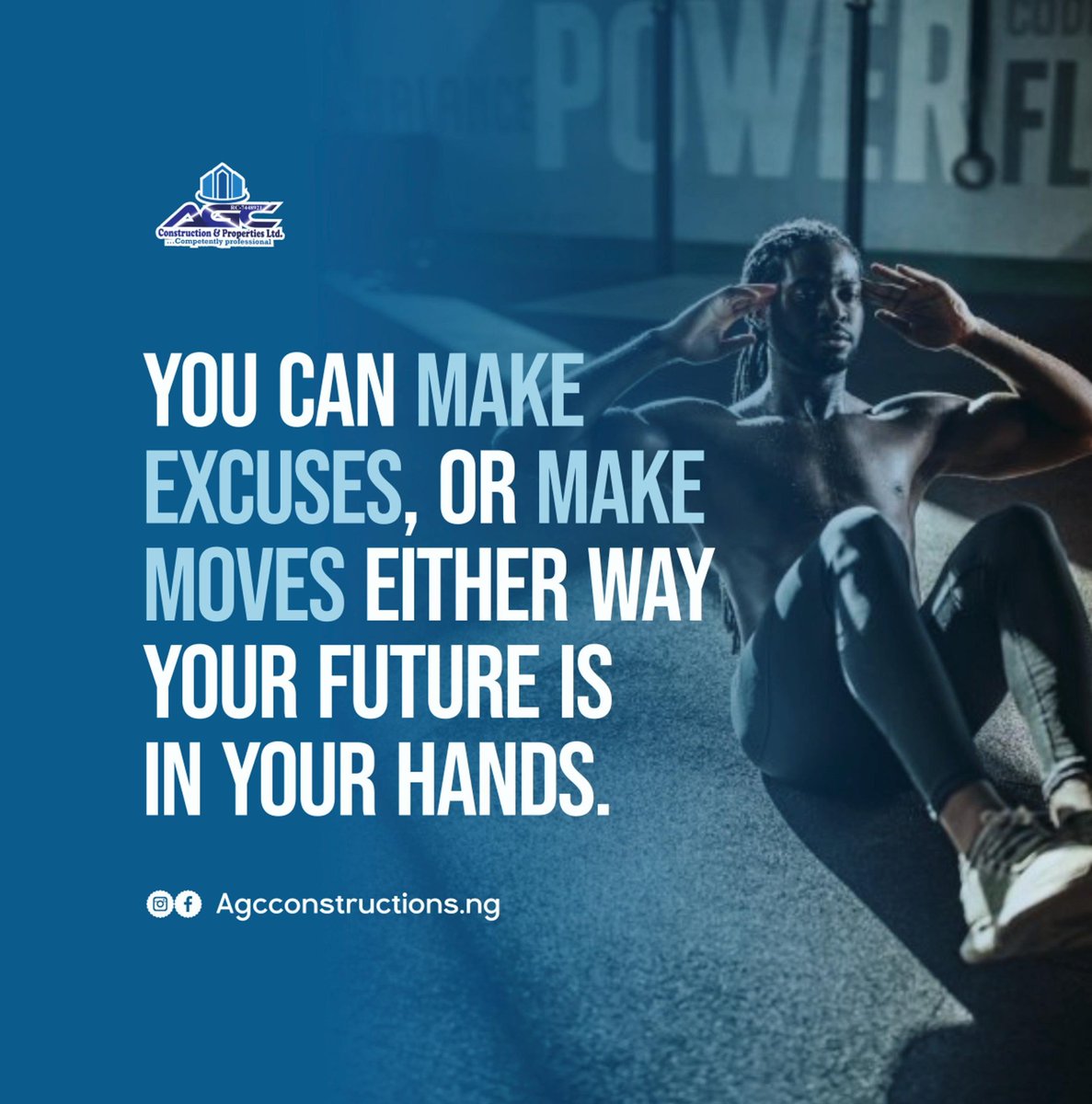 AgcProperties's tweet photo. YOUR FUTURE IS WAITING!
You can make excuses, or make moves. Either way, your future is in your hands. Invest in your dream home today and start building the life you deserve!
INVEST WITH AGC, BUILD WITH US!
#RealEstate #construction #thinkagc
#investwithagc #realestateinvesting https://t.co/pv3526tkYf