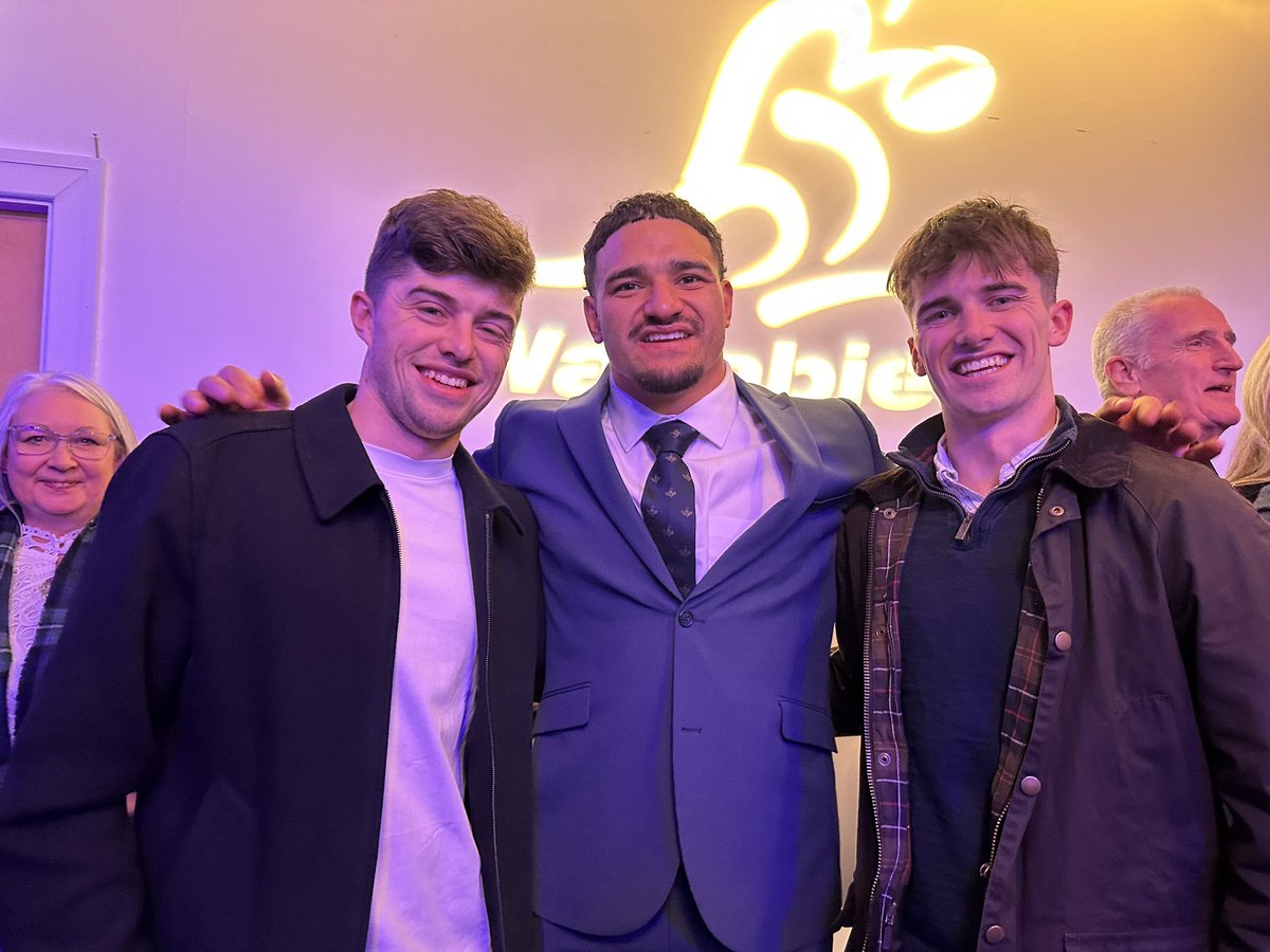 Such a special day at Murrayfield yesterday! Huge thankyou to <a href="/Scotlandteam/">Scottish Rugby</a> for the invite! A day I will never forget!
.
Amazing as well to get to watch the game alongside the Tuipulotu’s and the ‘Greenock Granny’ 
.
#rugby #Scotland #Asone