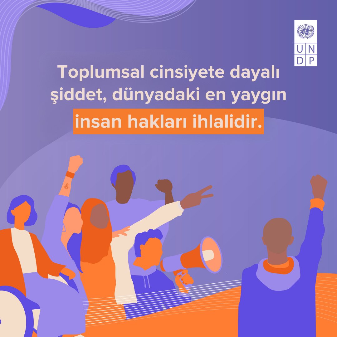 undpturkiye's tweet photo. 🧡Bugün Kadına Yönelik Şiddete Karşı Mücadele Günü.

Toplumsal cinsiyete dayalı şiddet, kadınlar ve kız çocuklarının hayallerini ve dünyayı değiştirme gücünü engelliyor. Ancak şiddetsiz bir dünya mümkün ve bunu birlikte başaracağız. 💪

#16GünlükAktivizm #BahanesiYok #IşıkTut https://t.co/tSGVC8GiIg