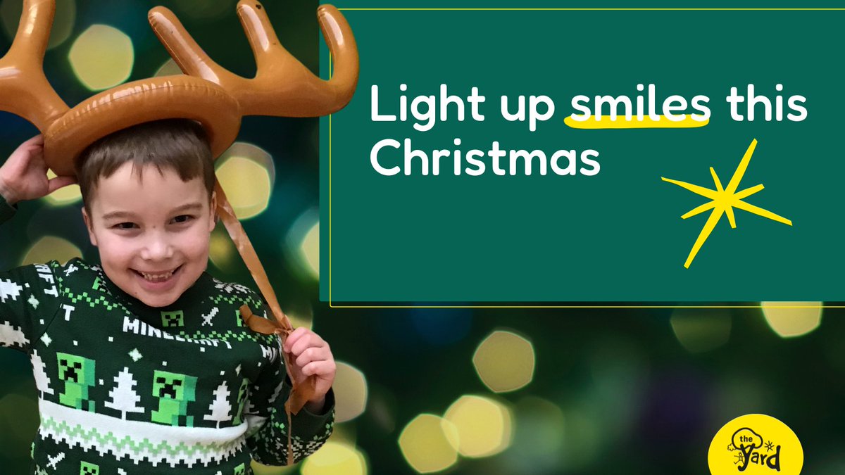 This Christmas, your support can light up the smiles of children and young people with disabilities at
<a href="/theyardscotland/">The Yard</a> 

theyardscotland.org.uk/christmas-appe…

#LightUpLives #TheYard #Charity #ChristmasCountdown2024