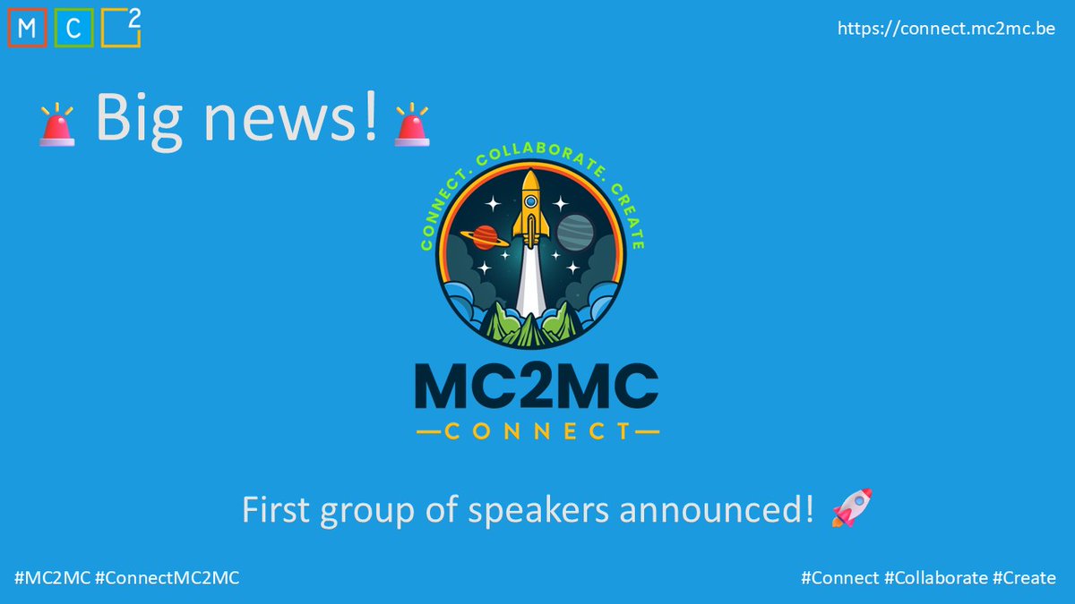 🚨 Big news! 🚨

We're excited to announce the first group of speakers for our MC2MC Connect event! 

🎤 You can check out the initial lineup right here: tinyurl.com/2249z5en 

🎟️ Don’t miss out! Grab your ticket today: tinyurl.com/5dxvnsn4 

#MC2MC #ConnectMC2MC