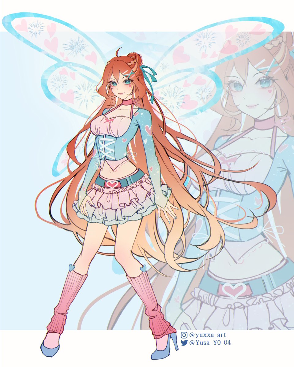 #Winxclub #Winx  
Bloom Believix redesign in my style🩵