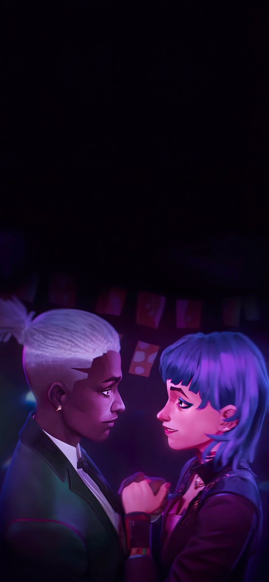 eukniv's tweet photo. Wallpaper Ekko &amp; Powder ⁴ᵏ
#Arcane https://t.co/GiiAPcjWbS