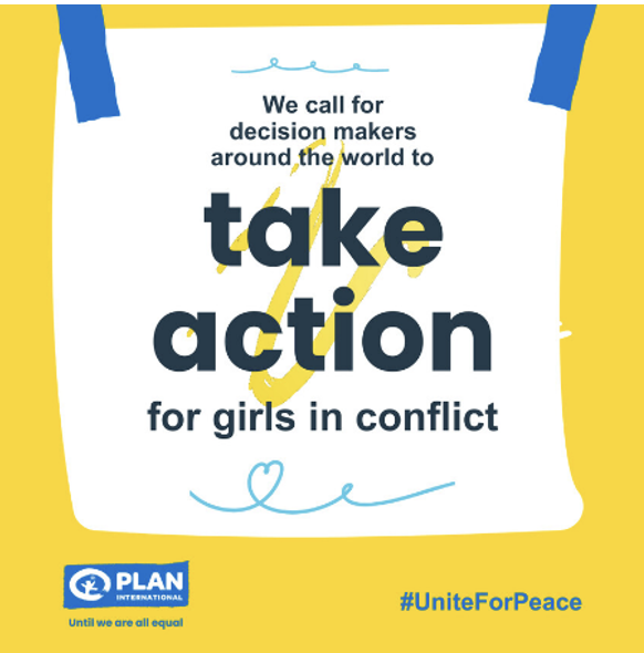 Conflict robs an entire generation of a normal, happy and safe childhood. This #16Days, we call for immediate action to support girls, boys, and all civilians facing the dangers of conflict every day #UniteForPeace #EndGBV

#16DaysofActivism
#16Days
#NoExcuse